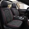 New Sport Style Synthetic Linen/Flax Breathable Car Seat Covers Full Set - Adjustable Seat Covers for 98% Other Types of Cars