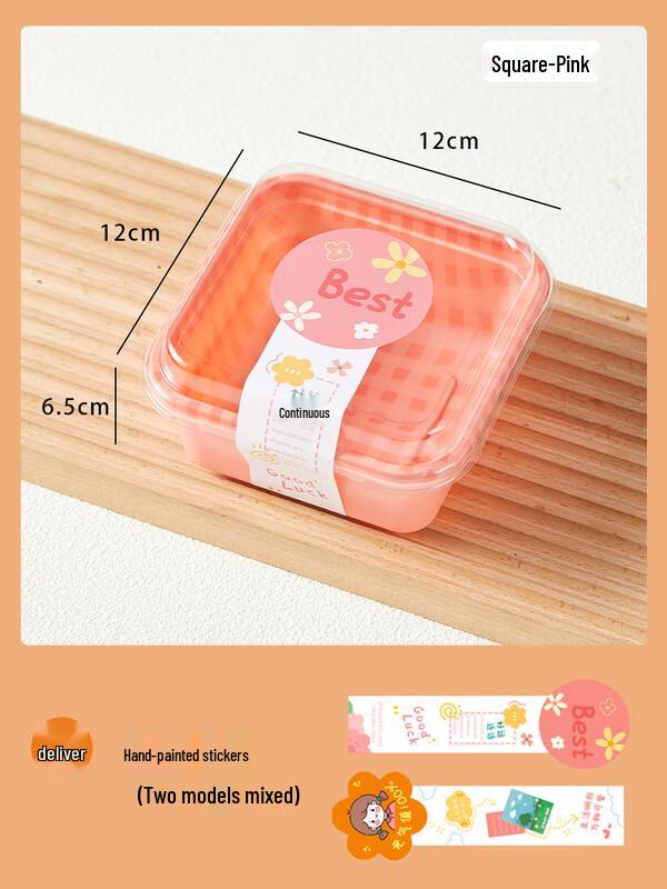 

Одноразовые квадратные контейнеры для еды с крышками