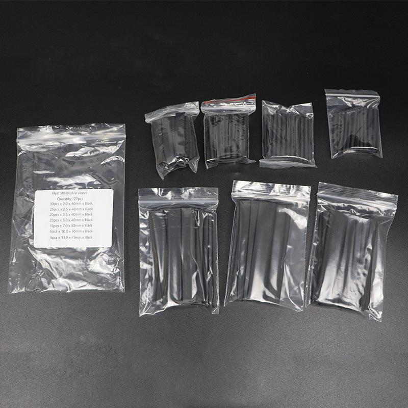 Heat Shrink Tube Insulating Sleeving Tube Tube Assortment Kit Electrical Connection Electrical Wire Wrap Cable Shrinkage 2:1