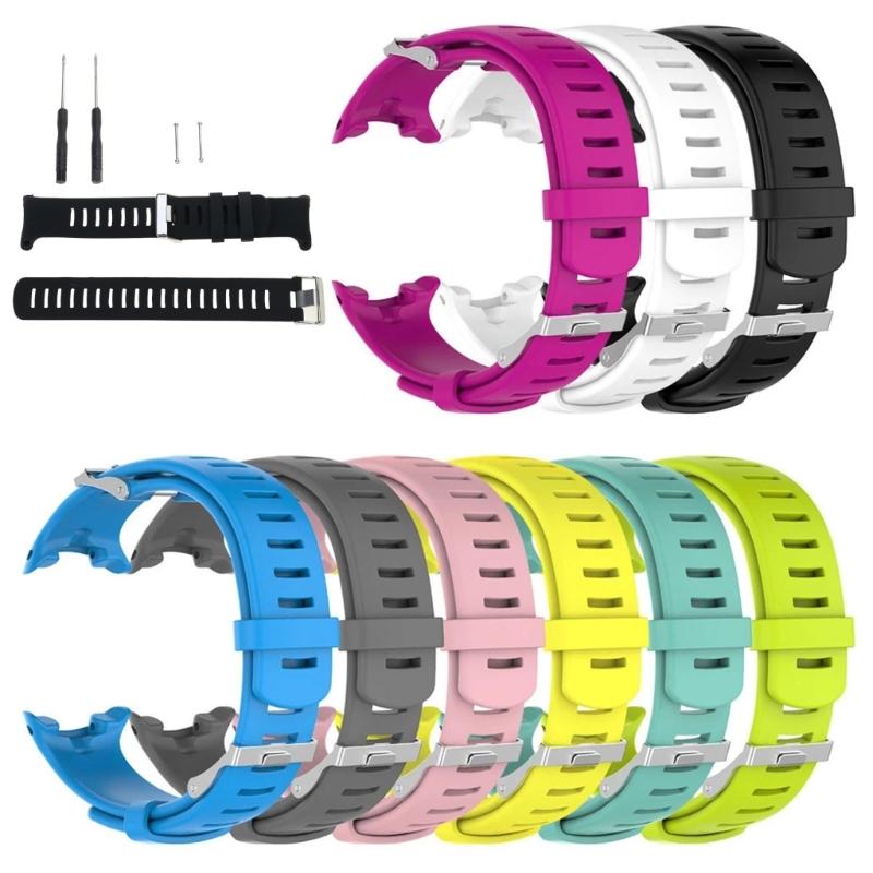 Quick Release Watch Support Loop Accessories Silicone Wristband Bracelet for SUUNTO-D4  Soft Straps