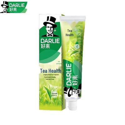 Darlie Super White Tea Frisk Andedräkt Fluortandkräm, Longjing Grönt Te