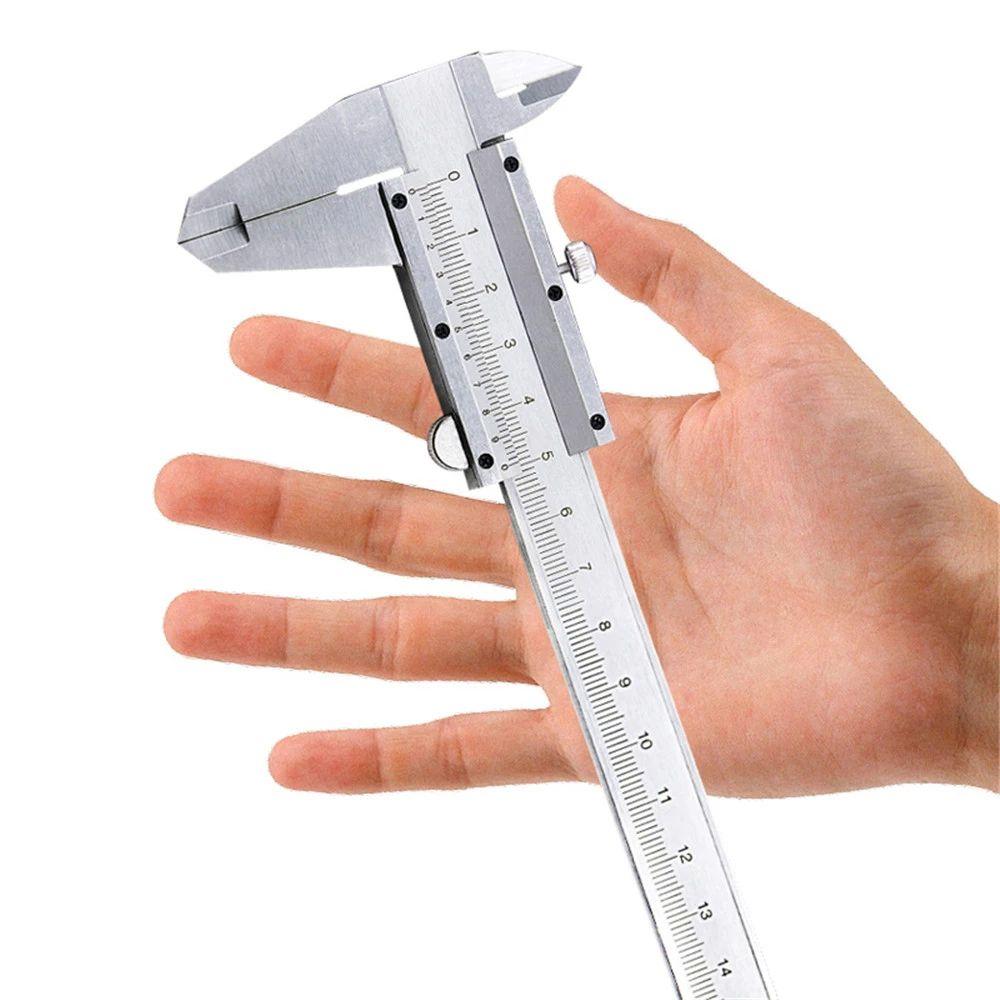 High Precision Measuring Tools Gauge Micrometer 6" 0-150mm 0.02mm Metal Calipers Vernier Caliper