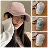 Sunscreen Lace Baseball Cap Hip-hop Cotton Hat Simple Embroidered Letter Cap  Girls