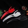 2-in-1 Nylon Spatula Tongs Double-Headed Frying And Baking Tongs Heat-Resistant Kitchen Utensil with Long Handle