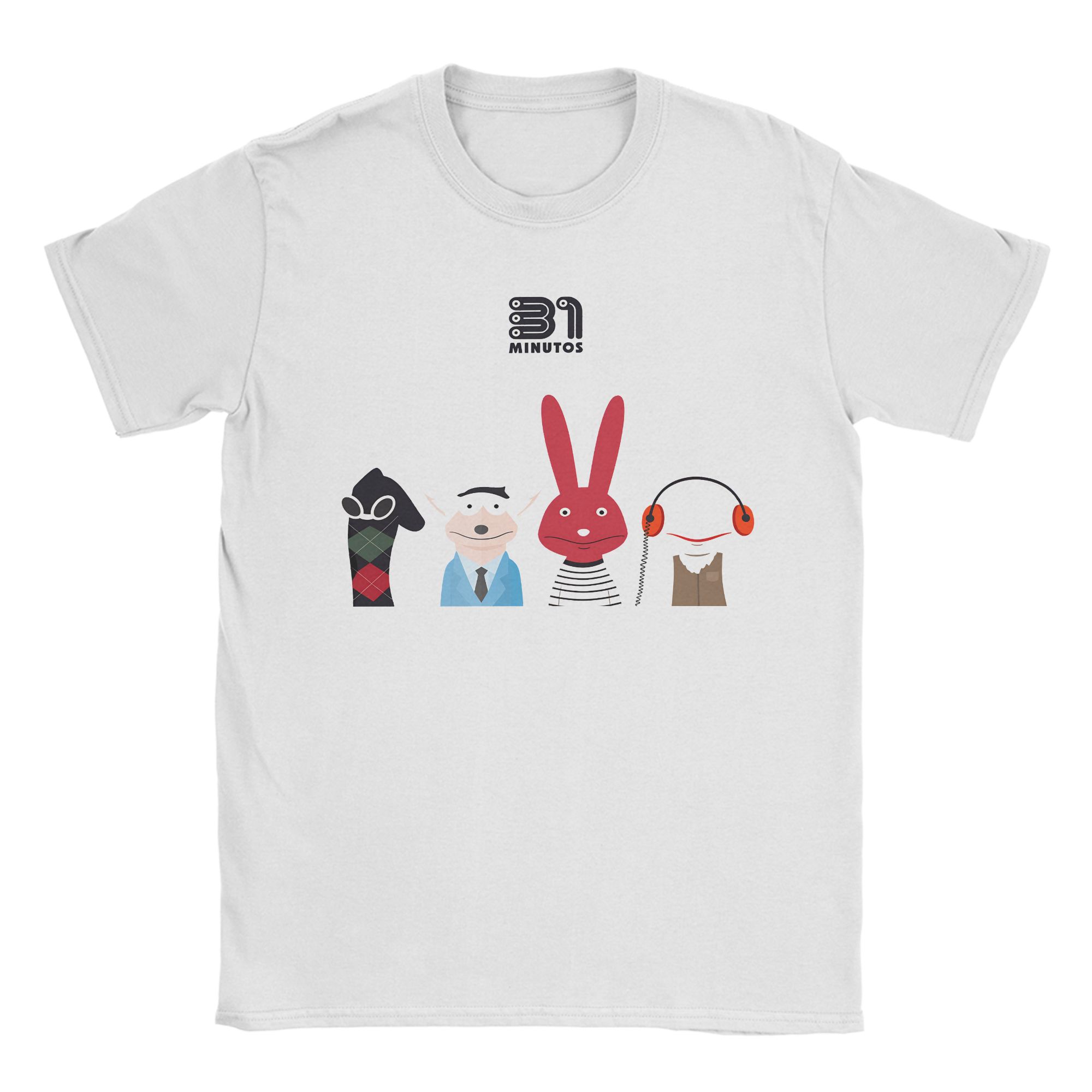

31 Minutos Comedy Tv Show Cotton T-Shirt For Mens Summer Streetwear T-Shirts Leisure Tees Plus Size Design Tops 5XL різнокольоровий