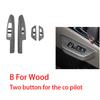For KIA Carnival -2026 Left-Hand Drive Car Window Control Button Trim Panel Door Handle Decorative Strip Interior Accessory