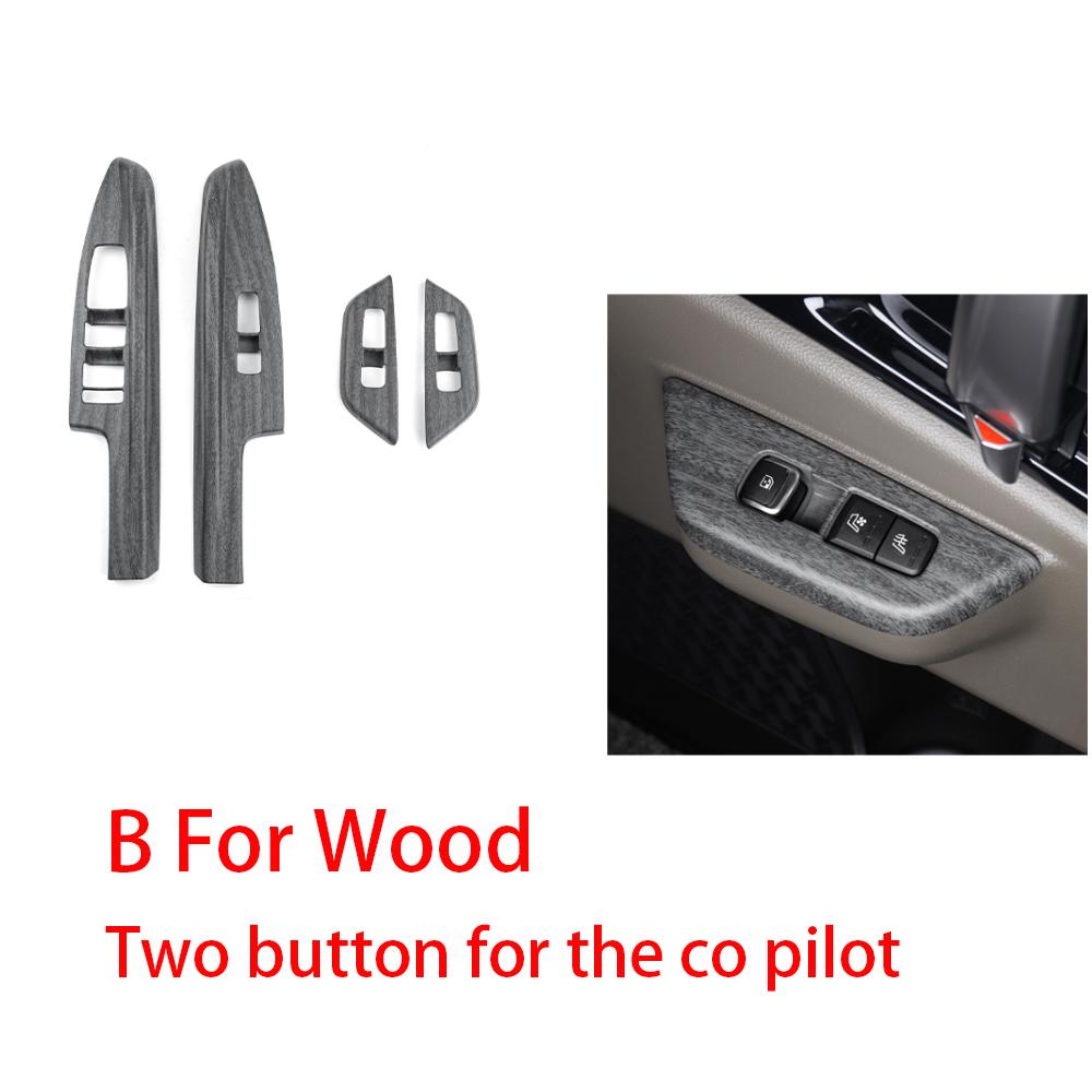 For KIA Carnival -2026 Left-Hand Drive Car Window Control Button Trim Panel Door Handle Decorative Strip Interior Accessory