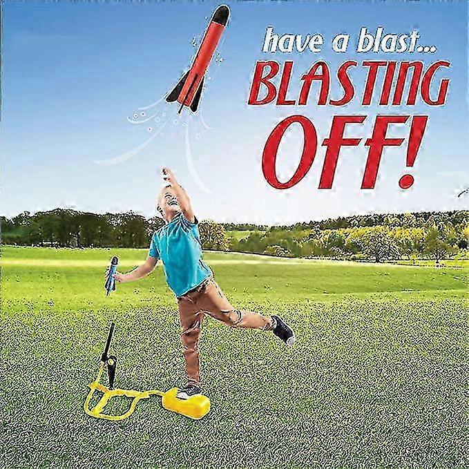 Foam Rocket Launcher Toy For Kids Toy Air Rocket Launcher Boys Girls Gift 25-26