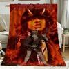Angus Young Rock Guitar Blanket Camping Trip Soft And Comfortable Office Rest Blanket Bedroom Outdoor Plush Blanket