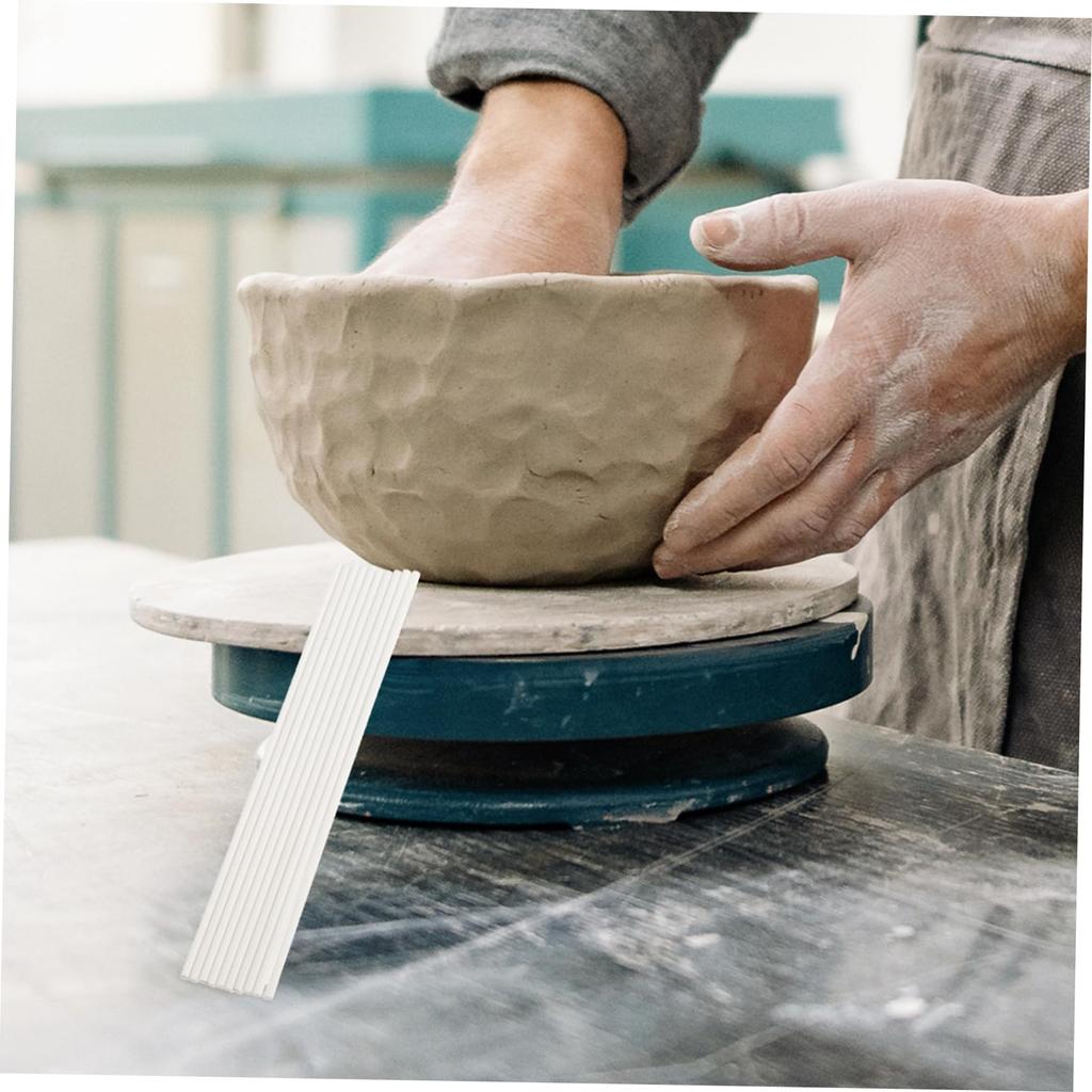 SEWACC Slicing Alumina Pottery Firing Hanging Pottery Firing DIY Pottery Jewelry Clay Firing 10 Pieces Rods, Rods, Tools, Bolts, Tools, Accessories,