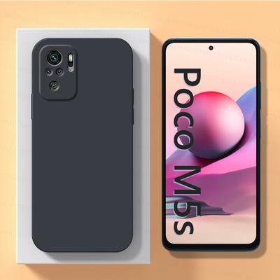 Per Custodia Xiaomi Poco M5s Xiaomi Poco M5s M3 M4 M6 Pro 4G 5G Cover Antiurto Silicone Liquido TPU Cover Posteriore Telefono Xiaomi Poco M5s