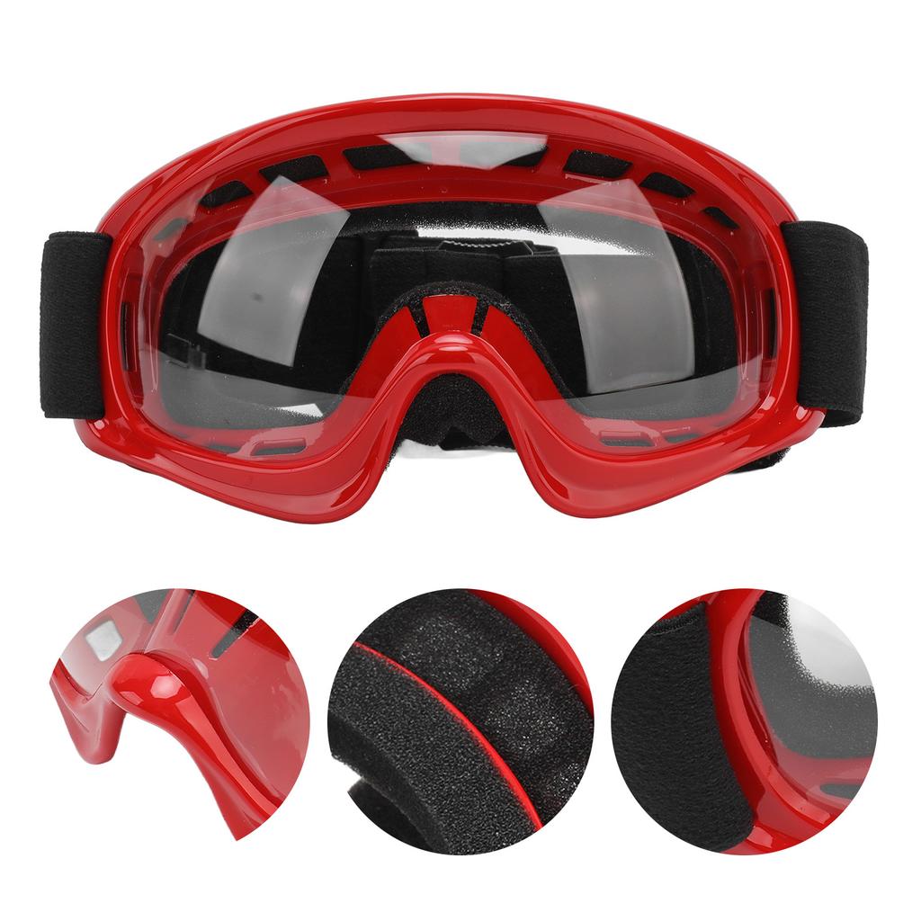 Kids Dirt Bike Goggles Resistance UV Motorcycle Goggles for Outdoor Cycling Ski ATV Off Road Racing