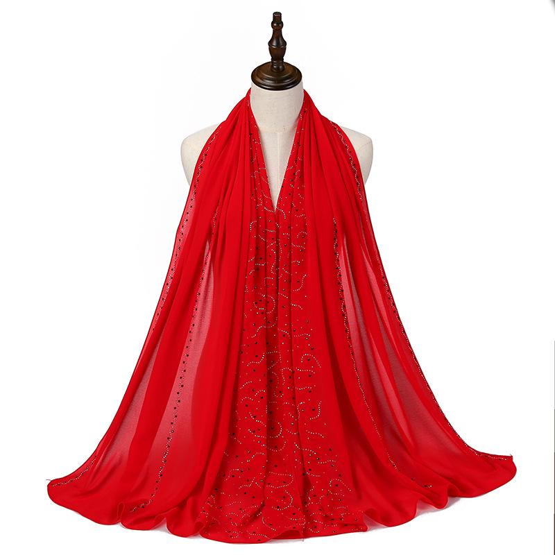 New Summer Luxury Elegant Women Silk Scarf Beach Wrap Shawl Chiffon Sparkly Sunscreen Bandana Hijab Mujer Scarve Pareo Foulard