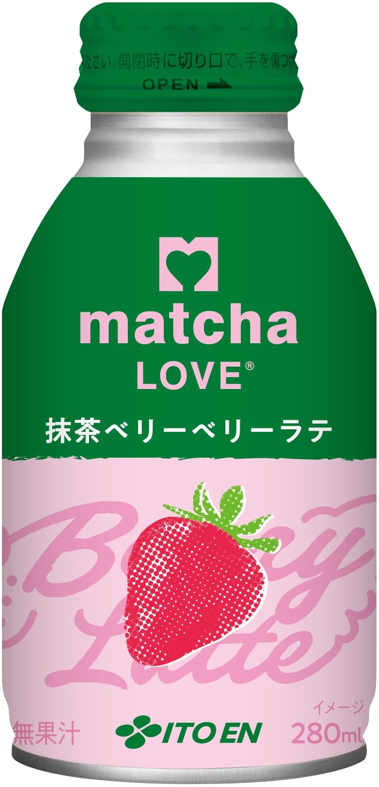 Ito En Matcha Love Matcha Berry Berry Latte 280ml x 24 bottles