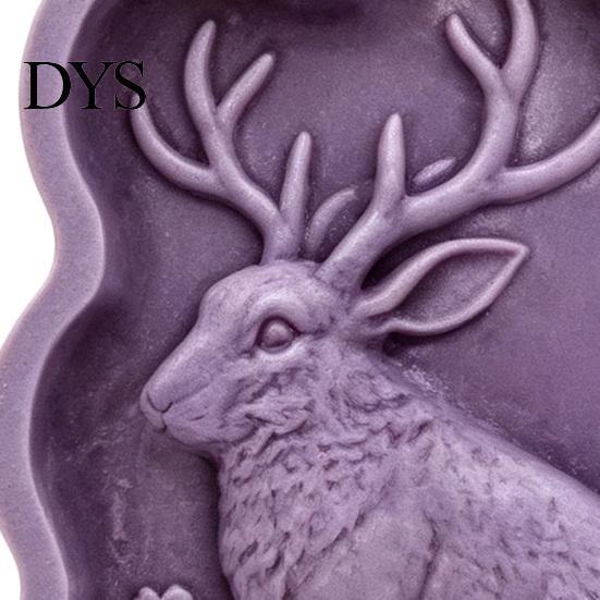 Cement Crafting Tools for Garden Woodland Legends Stepping Stone Mold, Silicone Reusable Casting Animal Shape Molds Mold Path Backyard Decor Concrete