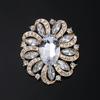 SKEDS Fashion Women Creative Luxury Rhinestone Shiny Brooches Pins Exquisite Crystal Lady Party Banquet Accessories Jewelry