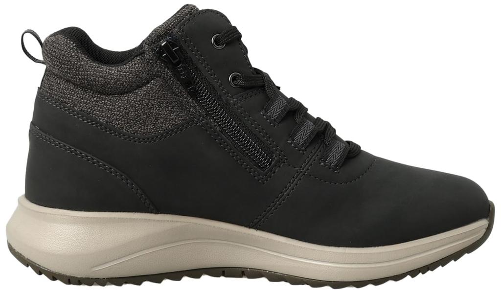 Moonstar SPLT FGL86 Size 3E Women's Sneakers, Black, 25.0 cm,