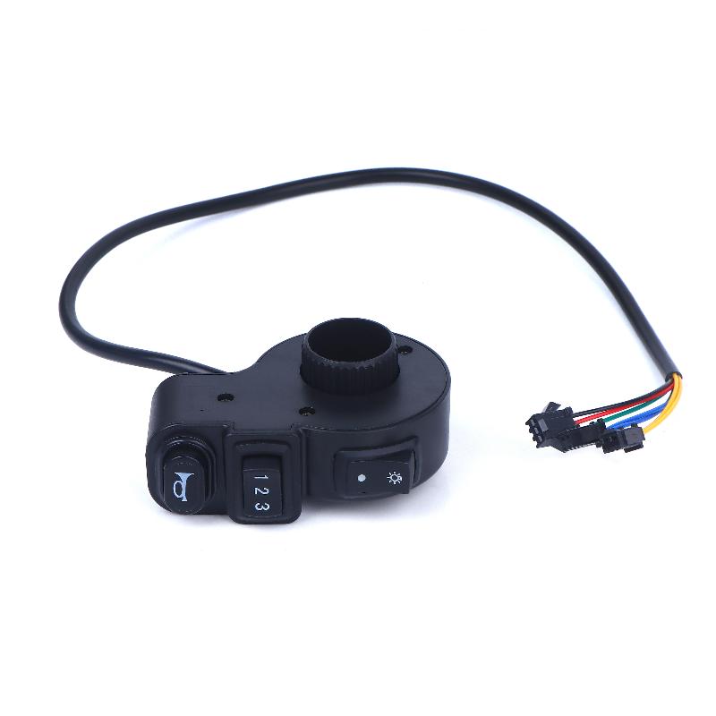 1/3 шт. Аксессуары для мотоцикла 3-в-1 Переключатель Вкл/Выкл Света для Электровелосипеда, Переключатели Звукового Сигнала и Поворота для Руля Мотоцикла