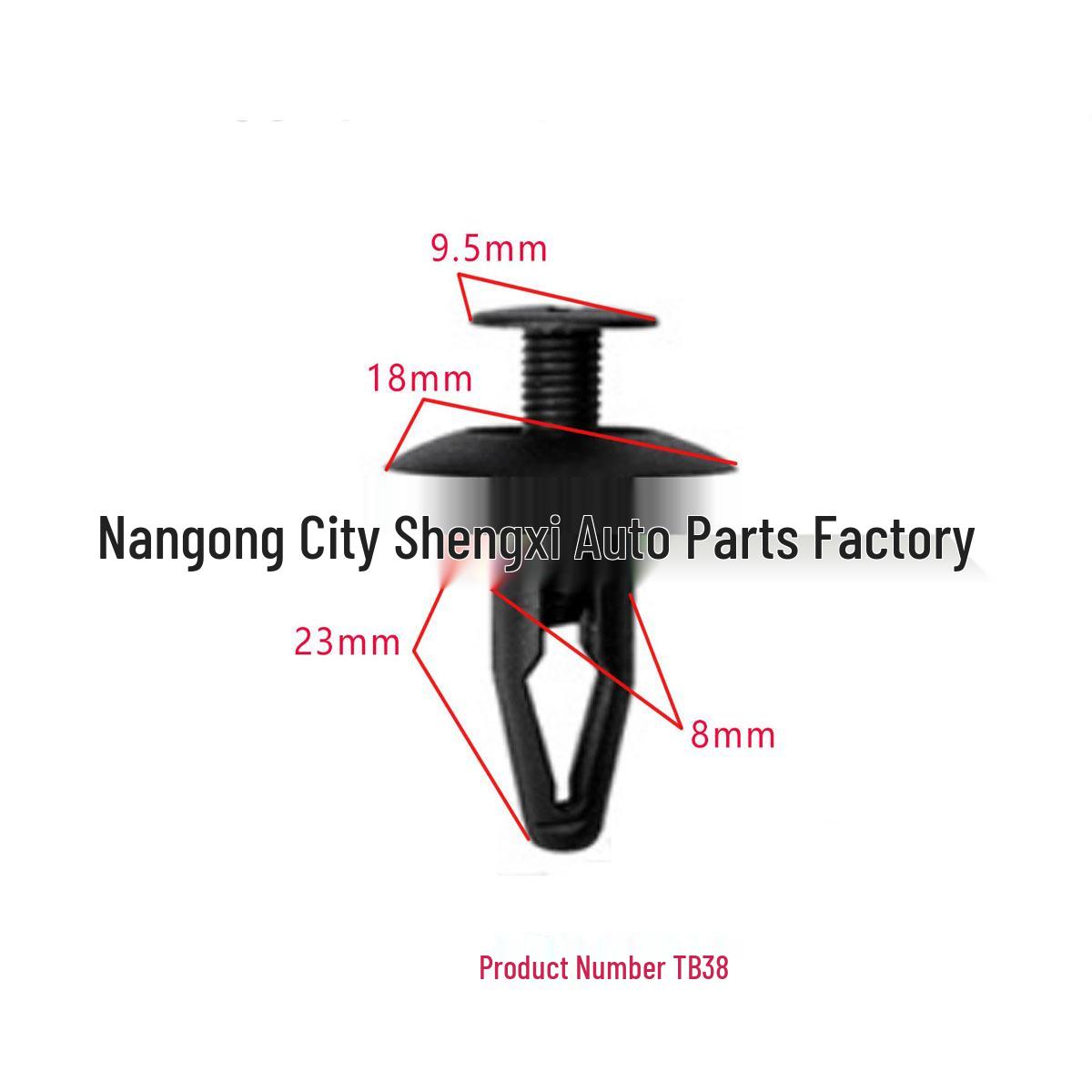 

Ford & Toyota Car Mudguard Inner Lining Fixing Clip and Buckle 10000 pcs