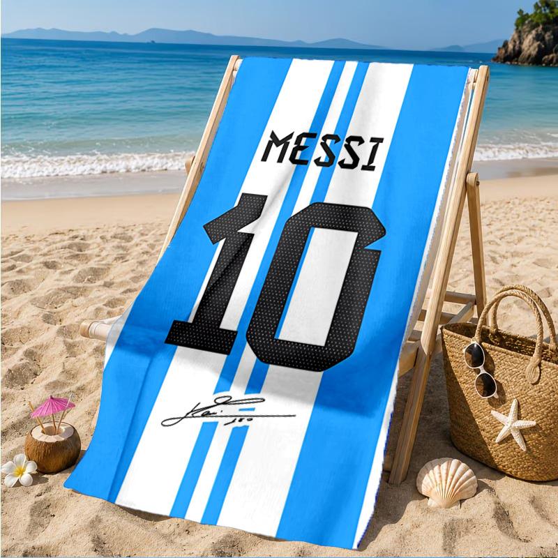 Number 10 Beach Towel, Quick-drying, Easy to Care for, Suitable for Both Fitness and Beach Vacations,Sports Essential