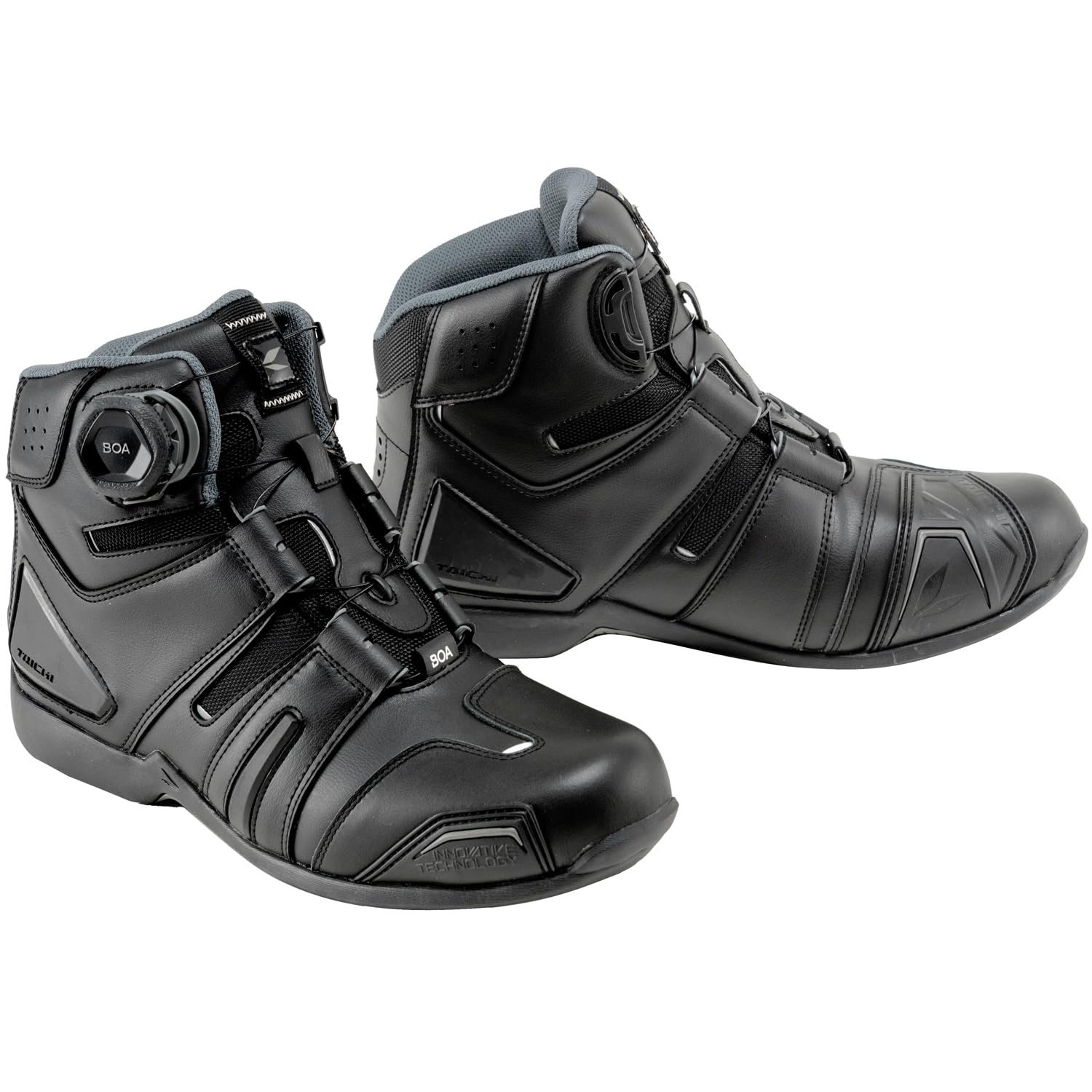 

RS Taichi Motorcycle Riding with BOA and Shift DRYMASTER BOA Riding Shoes RSS006 Size Shoes, Waterproof, Built-in Protector, Dial, Guard, Black/Gray,