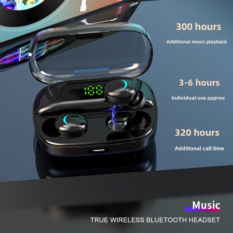 Sports Business Bluetooth Headset S In-ear TWS Digital Display