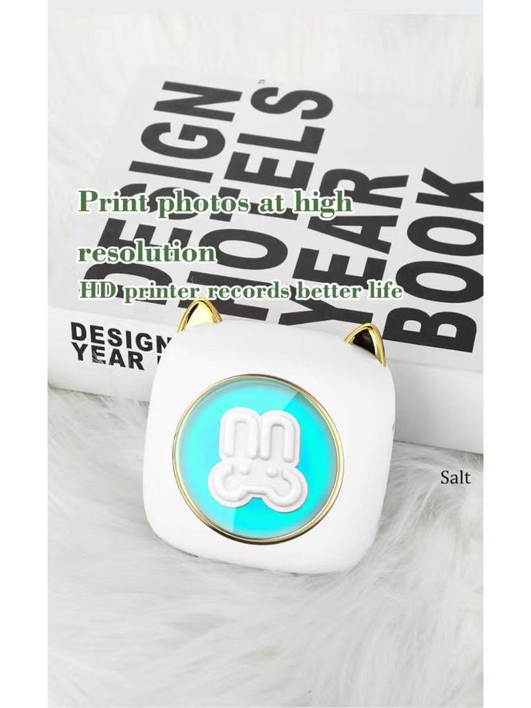 Mini Photo & Label Printer for Homework & Barcode Organization