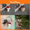 Cute Mini Handwoven Children's Bag With Stylish Mushroom Design For Girls