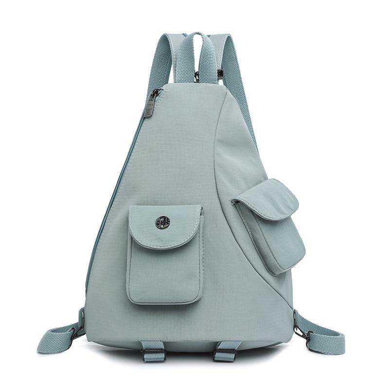 

Women s Large Capacity Outdoor Crossbody Triangle Shoulder Bag for Cycling, Travel, and Casual Wear синій