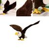 Hochwertiges Plüsch Weißkopfseeadler Spielzeug Weiches Stofftier für Heimdekoration und Kinder Kuschelpuppe