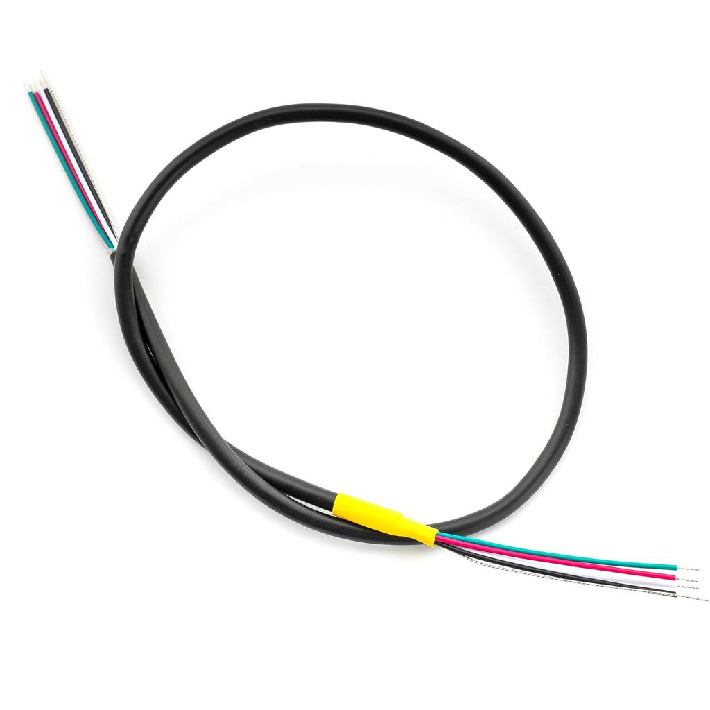 Musiclily Pro 26AWG Tin-Plated 4-Core Shielded Circuit Hook-Up Wire for Humbucker Pickups, 45cm (Pack of 6)