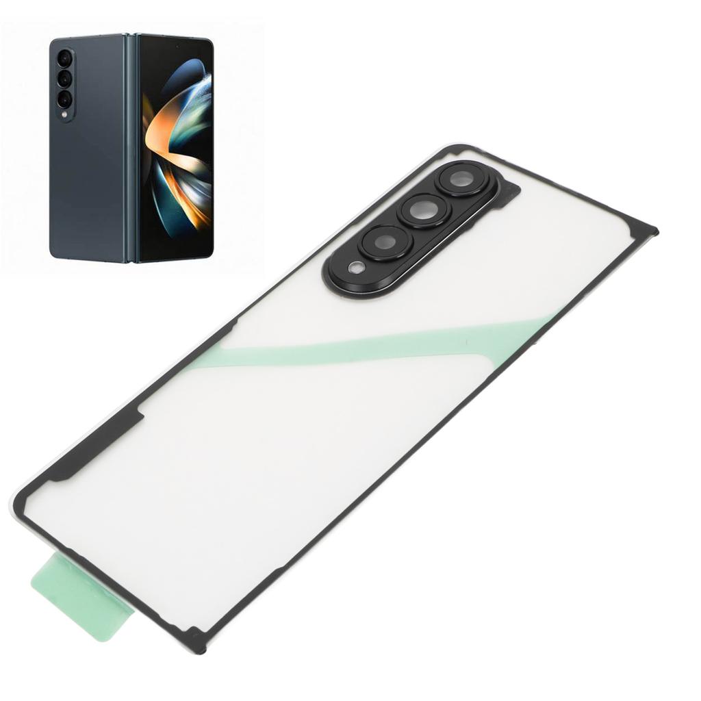 Back Glass Replacement Back Cover Glass Housing Door with Pre Installed Tape Tools Phone Stand for     Fold 4 5G F936