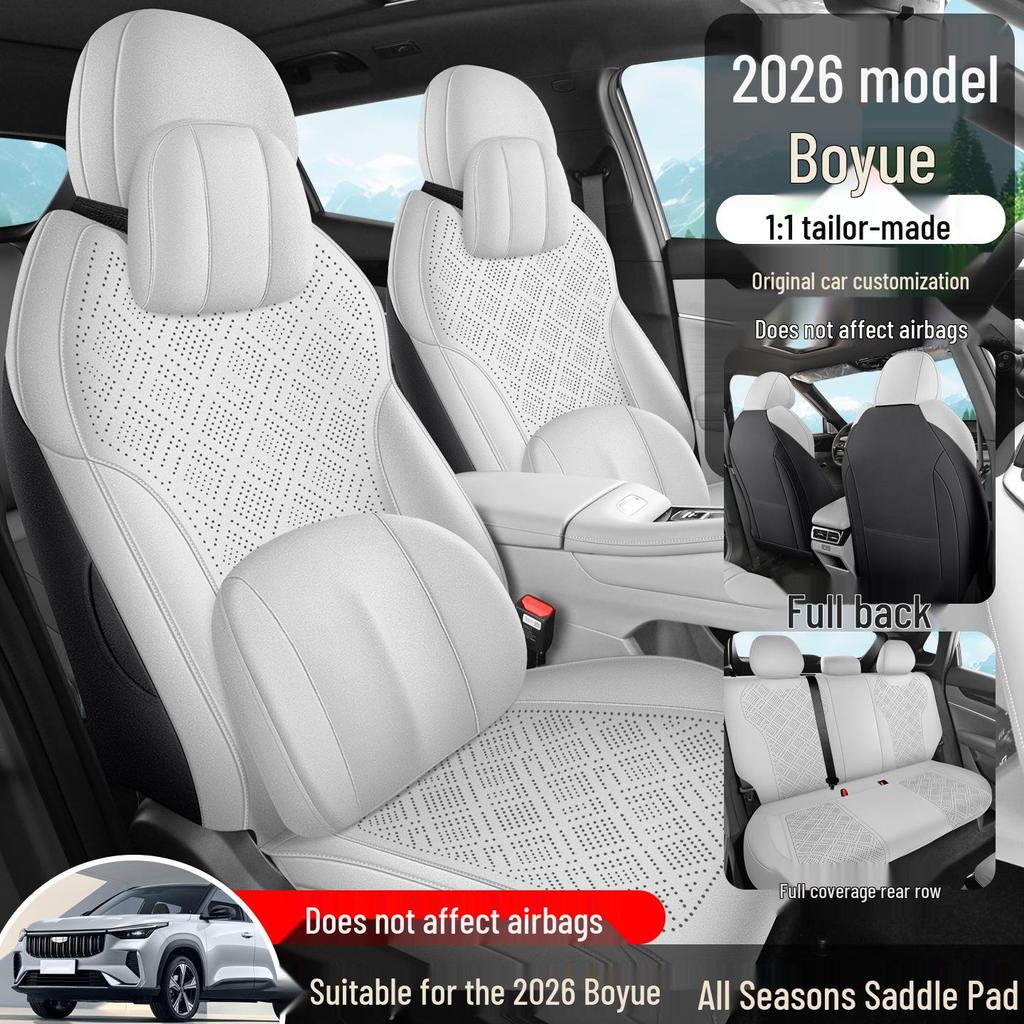 Idealna do Geely Boyue 2026, ta oddychająca pokrowiec na siedzenie zapewnia pełne pokrycie i jest idealna do ulepszenia wnętrza Twojego samochodu.