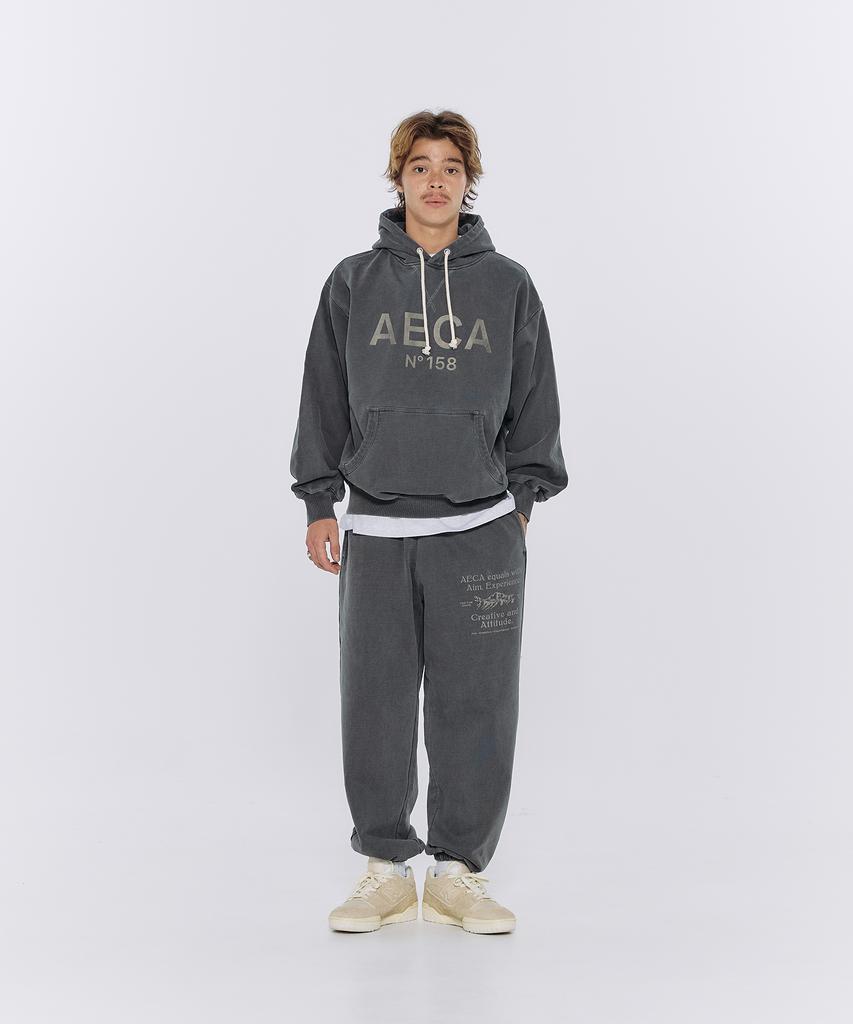 Big Logo Pullover Hoodie-Navy/White