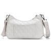 FILA Fashion Fabric Underarm Shoulder Bag Women bags Egrets-White F13W328165F-WT