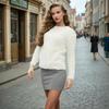 European and American Women’s Autumn & Winter Knitted Long Sleeve Round Neck Fashion Sweater