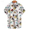 2026 Summer New Unisex 3D Digital Printed Anime Cute Pattern Shirt