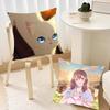 Anime Movie A W-Whisker Away Pillow Case Fashion Square Pillowcase Bedroom Sofa Room Ins Decoration Leisure