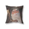 Merry Christmas Santa Claus Print Pattern Cushion Cover Home Living Room Sofa Decoration Square Pillow Pillow Cover