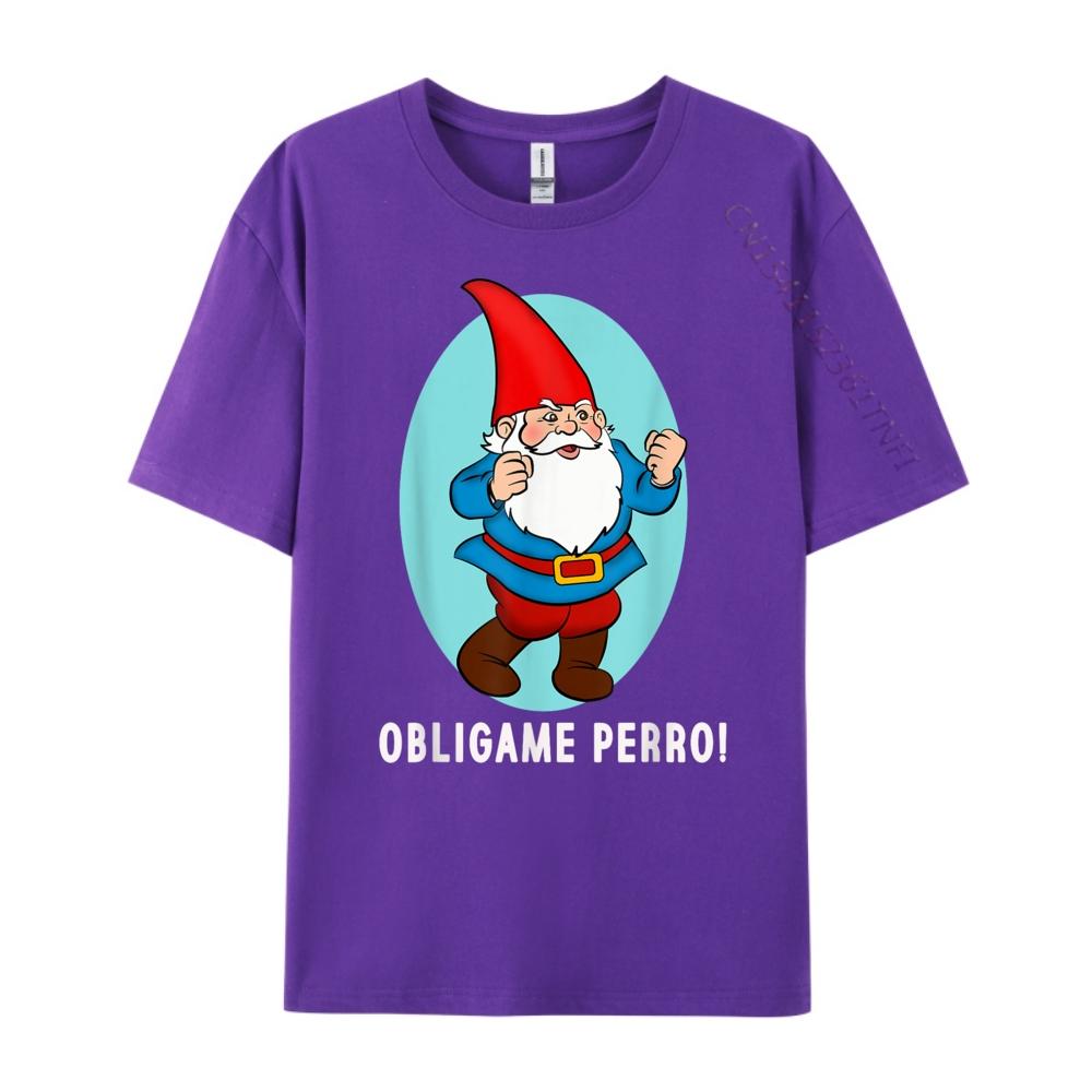 Obligame Perro Duende Mexican Meme Shirts Graphic Tee Mens Clothing 2025 Creative