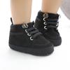Newborn Baby Shoes Infant Toddler Boy Comfort Soft-Sole PU Flat High-top Anti-slip Baby Accessories Sneaker Moccasins