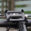 Cycling Phone Mount Universal Navigation Holder Aluminum Alloy Handlebar Clamp Smartphone Stand with Non Slip Pad