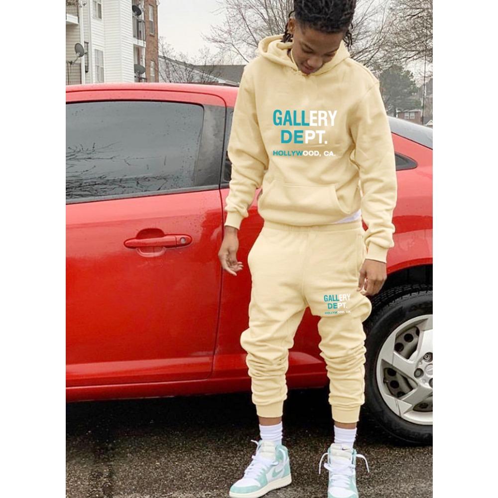 Autumn and Winter New GALL Letter Printed Men's and Women's Hoodie Men's Sports Hooded Hoodie Wholesale