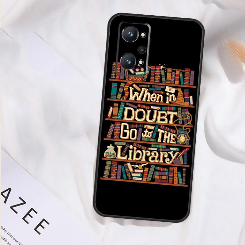 Reading Books Tea Printing Case For Realme GT7 Pro GT6 11 12 13 14 15 Pro Plus C55 C53 C35 C33 C61 C65 C67 C53 C71 C75