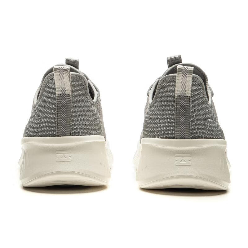 Li-Ning Comfortable Simple Non-Slip Breathable Low-Top Casual Running Shoes Men Sneakers Gray AGLU319-3