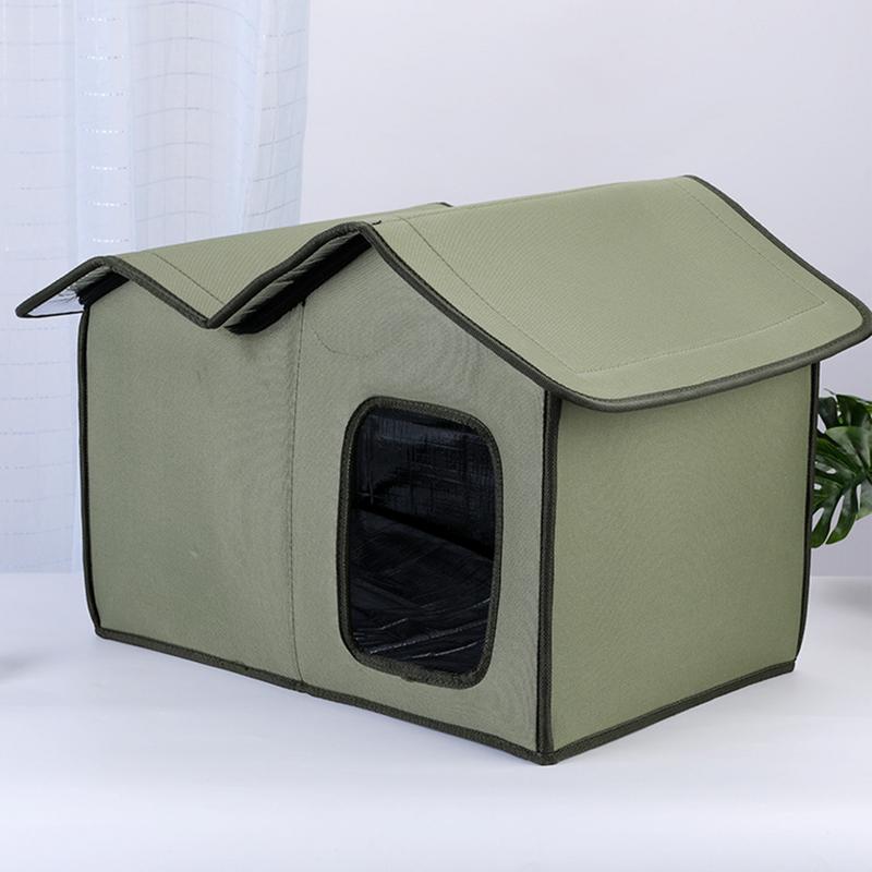 Outdoor Cat Shelter Large Winter Insulated Pet House Waterproof Detachable Cat Shelter Washable Cat Nest Pet House For Cat Dog China Mainland