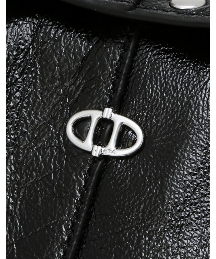 Athe Vanessabruno [Maron Soft] Black Studded Marron Soft Shoulder Bag M Aaba6E461Bk