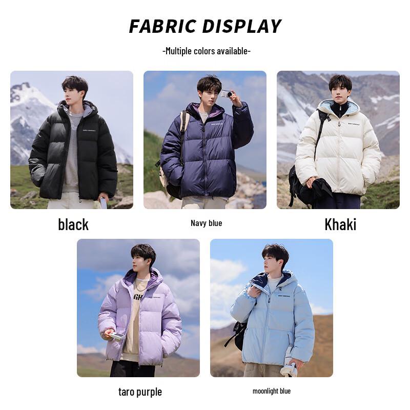 Mark Fairwhale Men's Hooded Winter Padded Jacket