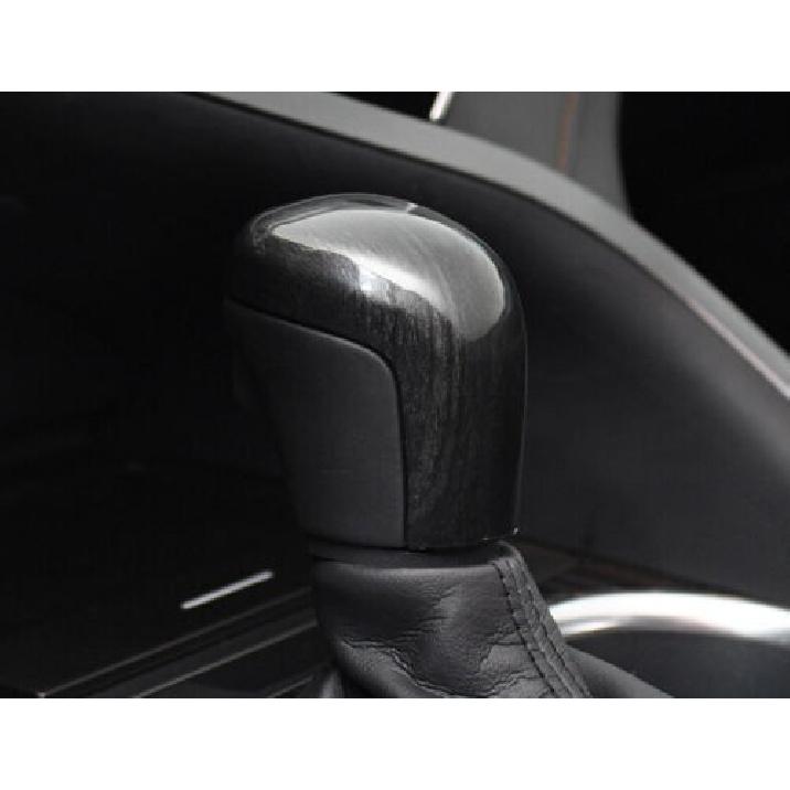 For Toyota Avalon 2019-2022 Black Wood Grain Center Console Gear Shift Knob Trim