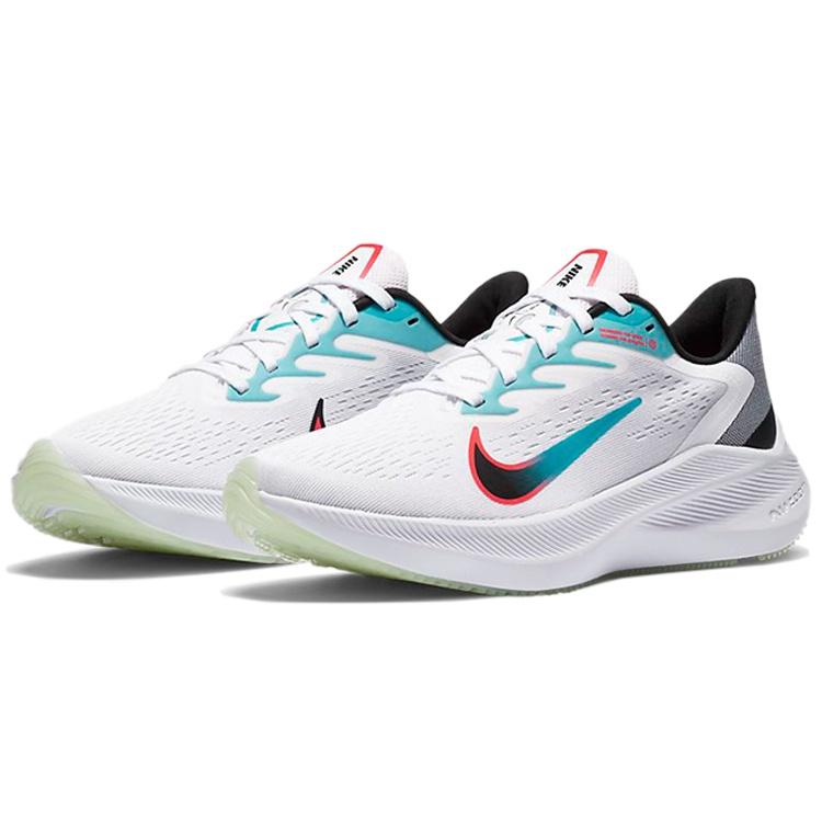 (WMNS) Nike Air Zoom Winflo 7 'White Flash Crimson' Women's CJ0302-102